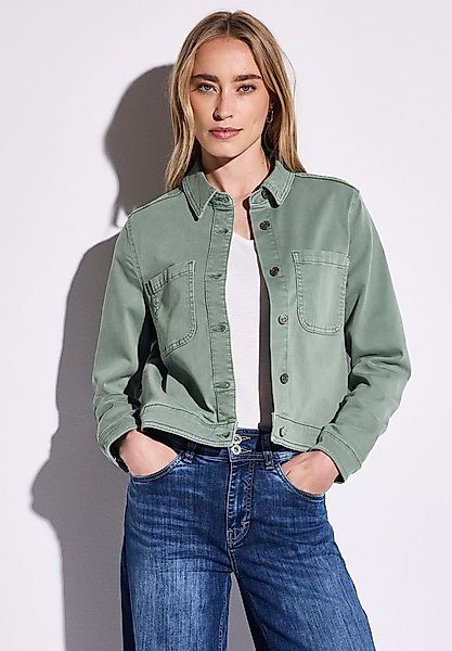 STREET ONE Jeansjacke mit Knopfleiste günstig online kaufen