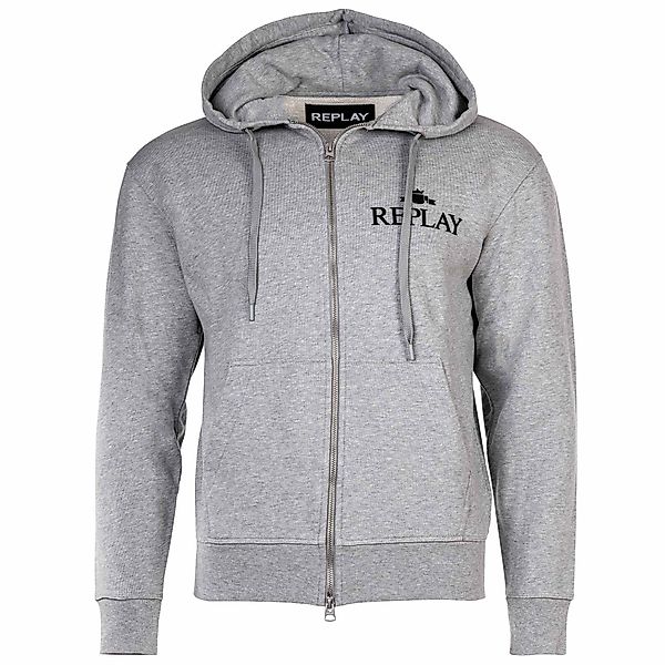 Replay Sweatshirt Herren Sweatjacke Baumwolle günstig online kaufen