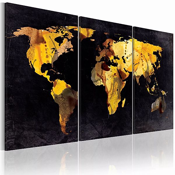 Wandbild - Weltkarte - Treibsand günstig online kaufen