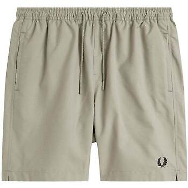 Fred Perry  Badeshorts Classic Swim Shorts Warm Grey/Black günstig online kaufen