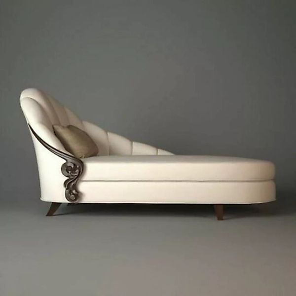 JVmoebel Chaiselongue Weiße Chaiselongue Elegante Liege Italienische Möbel günstig online kaufen