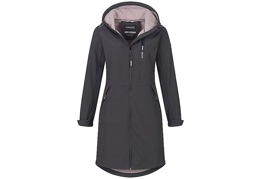 SUBLEVEL Softshelljacke Damen Jacke Übergangs Frühling Herbst Outdoor Regen günstig online kaufen