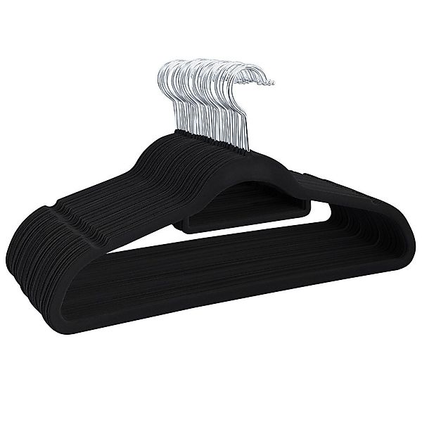 Yaheetech Kleiderbügel 100 Stück, Anzugbügel Jackenbügel mit Krawattenhalte günstig online kaufen