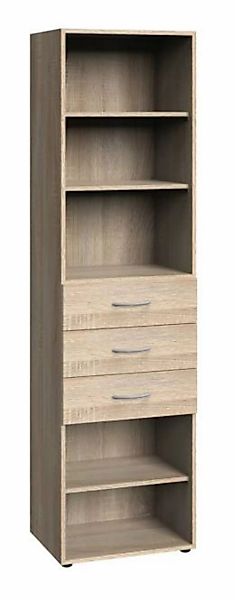 Regal Breite ca. 45 cm inkl. 3 Schubladen MULTIRAUMKONZEPT von Wimex / Eich günstig online kaufen