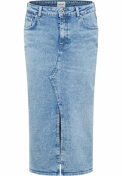 MUSTANG Maxirock "Damen Style Eureka Denim Skirt" günstig online kaufen