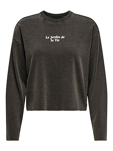 ONLY Sweatshirt ONLLUCINDA L/S FLOWERS O-NECK günstig online kaufen