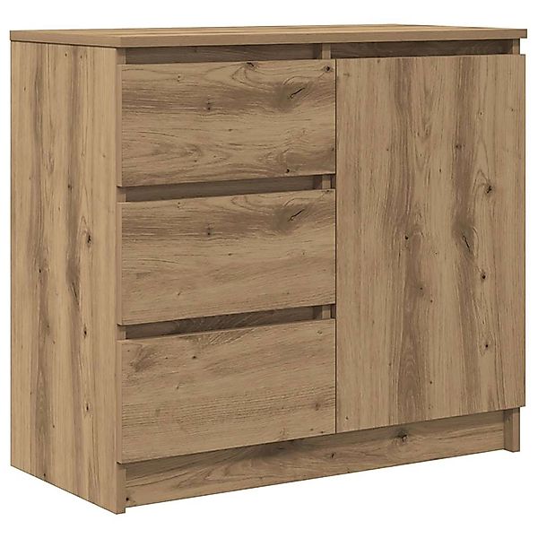 vidaXL Sideboard mit Schublade Artisan-Eiche 71x35x65 cm Holzwerkstoff 8615 günstig online kaufen