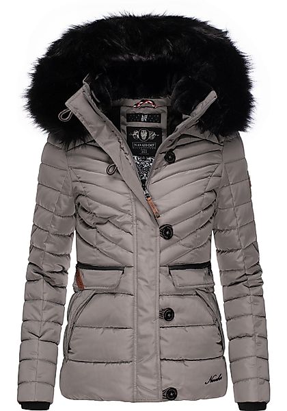 Navahoo Winterjacke "Wisteriaa", mit Kapuze, Warm gefütterte Steppjacke mit günstig online kaufen