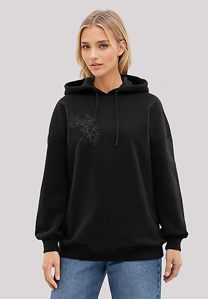 F4NT4STIC Kapuzenpullover "Schmetterling Blumen bestickt", bestickt, Premiu günstig online kaufen