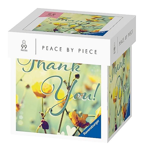 Ravensburger Puzzle 99 Teile Ravensburger Puzzle Botschaft Thank you 16969, günstig online kaufen