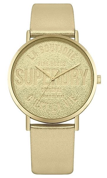 Superdry Quarzuhr Superdry Damen Analog Quarz Uhr mit Leder Armband SYL251G günstig online kaufen