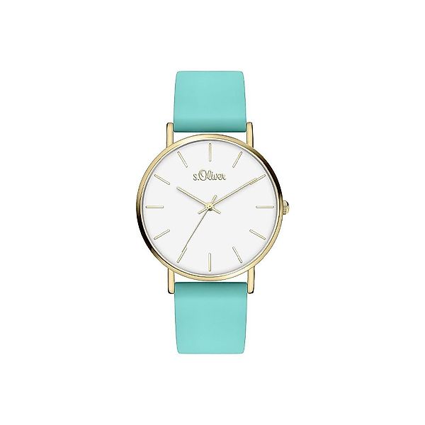 s.Oliver Quarzuhr s.Oliver Armbanduhr mit Silikonarmband günstig online kaufen
