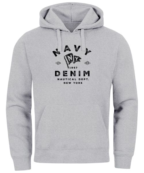 Neverless Hoodie Hoodie Herren vintage Motiv günstig online kaufen