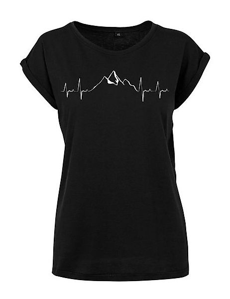 Youth Designz Print-Shirt "Heartbeat Mountain" Damen T-Shirt als Statement günstig online kaufen