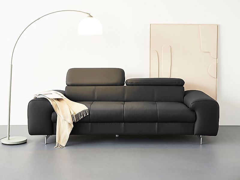COTTA 3-Sitzer Chef, Big-Sofa mit Kopfteilverstellung, günstig online kaufen