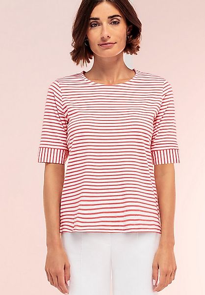 bianca Kurzarmshirt DINIA im Ringel-Look und angesagter Trendfarbe günstig online kaufen