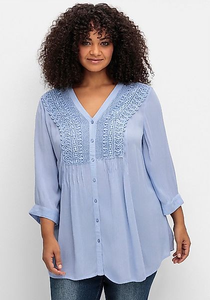 sheego by Joe Browns Klassische Bluse Longbluse 3/4-Arm günstig online kaufen