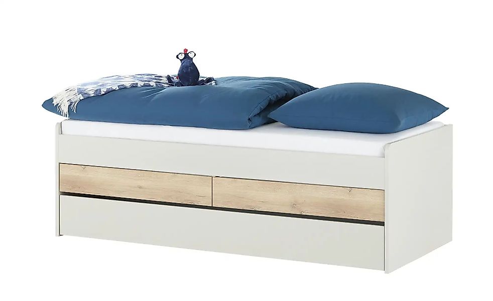 Duobett mit Stauraum  Grow Up ¦ grau ¦ Maße (cm): B: 97 H: 66 Betten > Bett günstig online kaufen