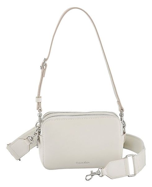 Calvin Klein Mini Bag WEBBING DOUBLE STRAP CAMERA BAG, kleine Schultertasch günstig online kaufen