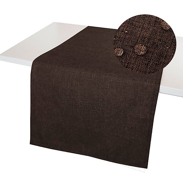 Tischläufer Leinenoptik Tischläufer WINDSTABIL uni Tischdecke, günstig online kaufen