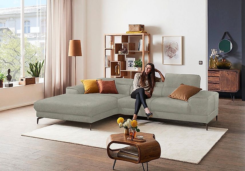 W.SCHILLIG Ecksofa »Piedroo, Designsofa mit tollem Sitzkomfort, elegant und günstig online kaufen