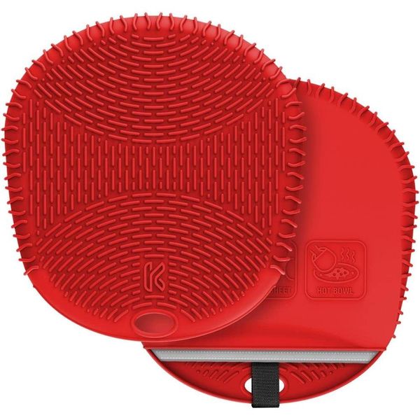KozyGear Topflappen Silikon Ofenhandschuhe 2 Stück, günstig online kaufen
