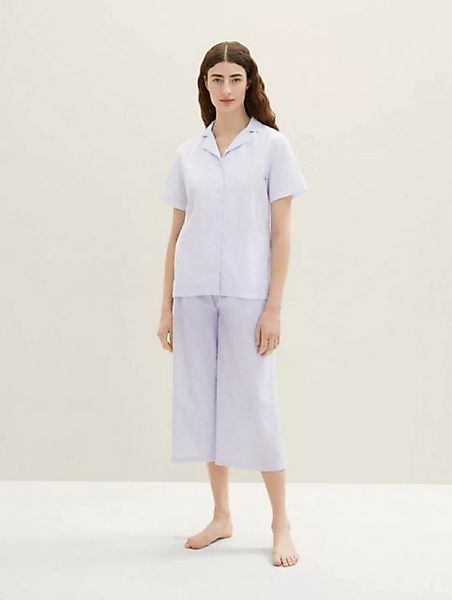 TOM TAILOR Schlafhose Pyjama mit Struktur günstig online kaufen
