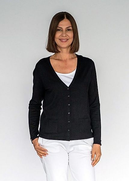 Clarina Strickjacke WALTER Viskose-Polyamid Mischung günstig online kaufen