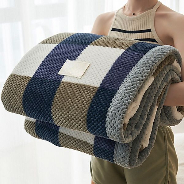 BYSURE Tagesdecke, Coral-Fleece, Warm Sofadecke, Kuscheldecke, günstig online kaufen