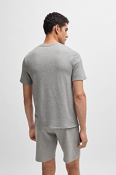 BOSS Pyjamaoberteil "Waffle T-Shirt" günstig online kaufen