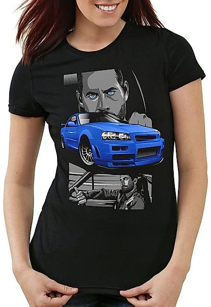 style3 T-Shirt Furious Champion brian oconner autorennen the fast and the f günstig online kaufen