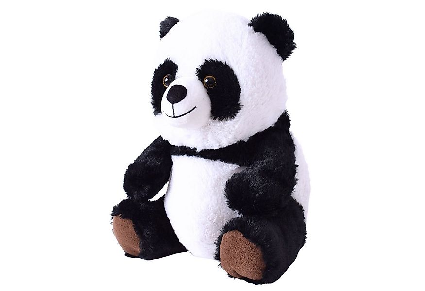 TE-Trend Kuscheltier Panda 30 cm Plüschtier Bär Pandabär sitzend, aus super günstig online kaufen