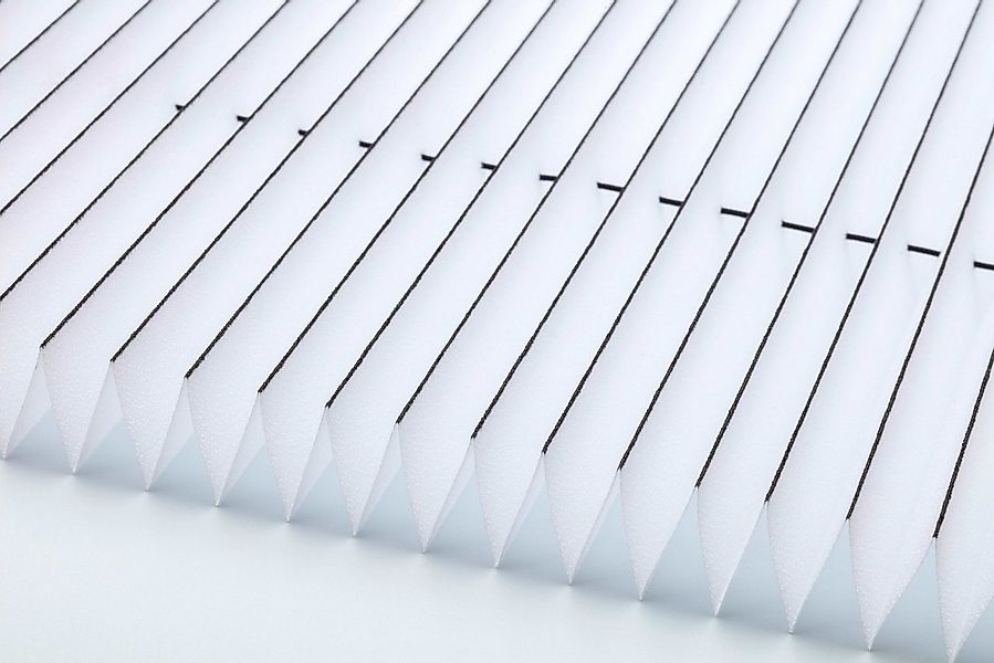 K-HOME Plissee Klemmfix FLORIDA Stripe mit patentiertem Design, verspannt, günstig online kaufen