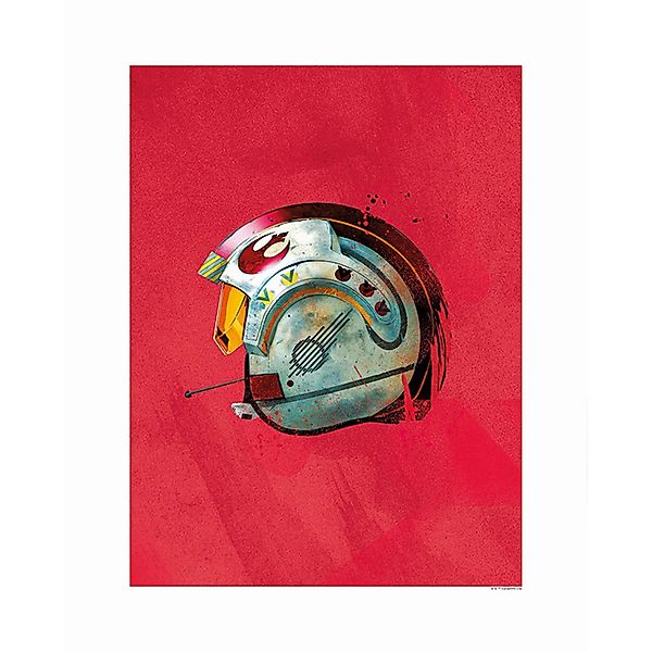 Disney Poster Star Wars Rebellenpilot Rot 40 x 50 cm 610207 günstig online kaufen