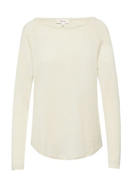 s.Oliver Langarmshirt Langarmshirt mit Raglanärmeln und günstig online kaufen