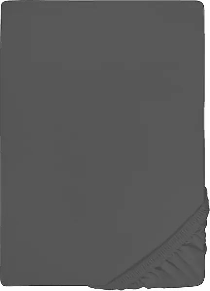 Biberna Spannbettlaken "THEA Baumwoll-Jersey mit Elasthan, 160 g/m²" günstig online kaufen