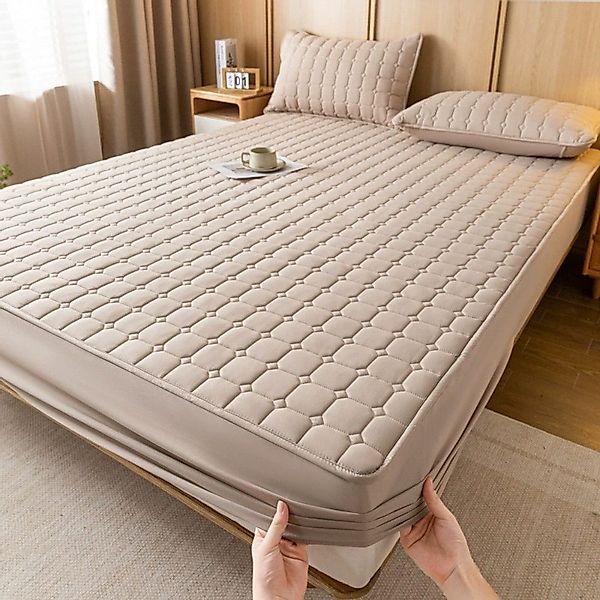 SIKAINI Spannbettlaken komfortabel und langlebig, Gummizug: günstig online kaufen