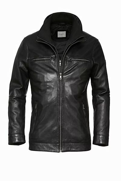 bugatti Lederjacke BUVITTORE (1-St) mit Steppjackeneinsatz günstig online kaufen