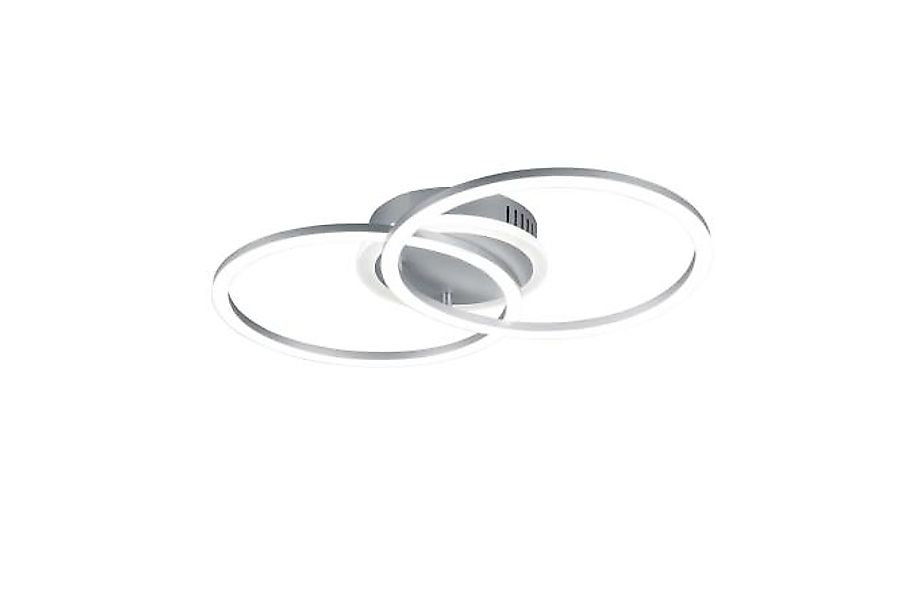 LED-Deckenleuchte VENIDA 25W 3000K von REALITY Leuchten R62783187 Hellgrau günstig online kaufen