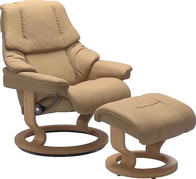Stressless Relaxsessel "Reno", (Set, Relaxsessel mit Hocker), mit Hocker, m günstig online kaufen