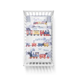 Detexpol Babybettwäsche Eisenbahn Happy Train 100% günstig online kaufen