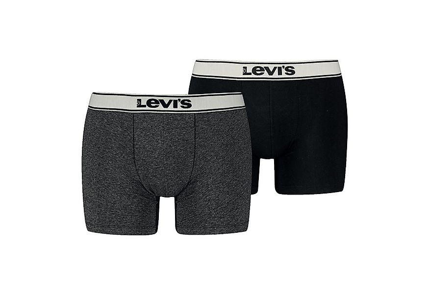 Levi's® Boxer 2er Pack Boxer Briefs (2-St., 2 Stück) mit eingewebten Logo günstig online kaufen