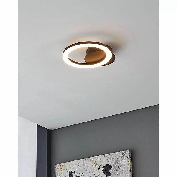 Eglo LED-Wandleuchte Parrapos-Z Weiß Schwarz günstig online kaufen