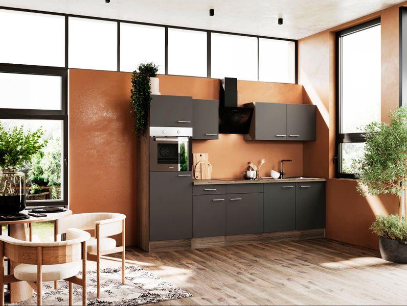 RESPEKTA Küche Oliver, Breite 270 cm, günstig online kaufen