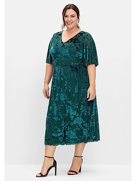 Sheego Abendkleid Große Größen aus Mesh, günstig online kaufen