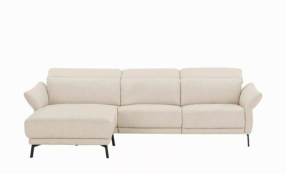 Wohnwert Ecksofa Leder Bellana ¦ beige ¦ Maße (cm): B: 285 H: 101 T: 161.0 günstig online kaufen