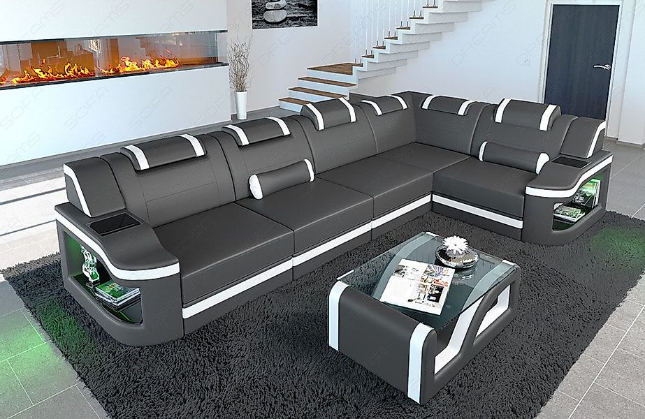 Sofa Dreams Ecksofa Ledersofa Padua L günstig online kaufen