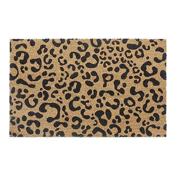 HANSE Home Fußmatte »Mix Mats Kokos Leopard Look«, rechteckig günstig online kaufen