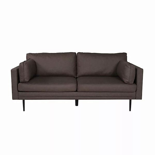 ebuy24 Sofa Boom Sofa 3 Personen Kunstleder braun., 1 Teile günstig online kaufen