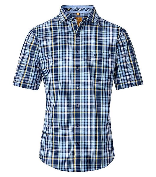 Redmond Kurzarmhemd kariert Modern Fit günstig online kaufen